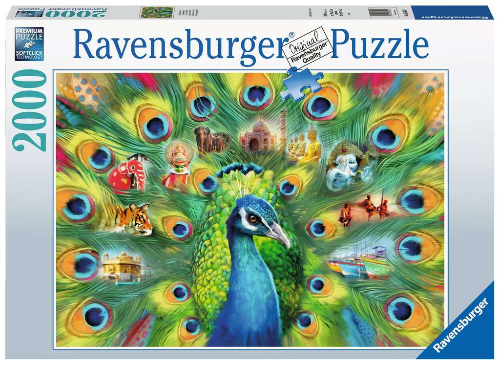 Land of the Peacock 2000pc Puzzle