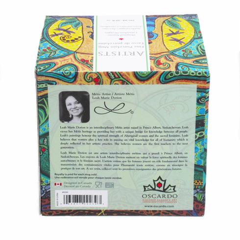 Leah Dorion Strong Earth Woman Porcelain Mug