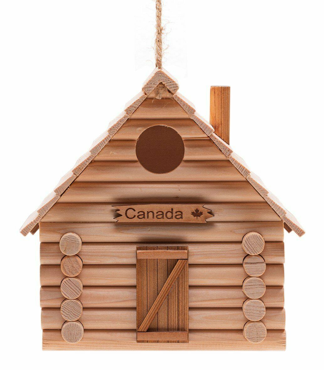 Log Cabin Birdhouse
