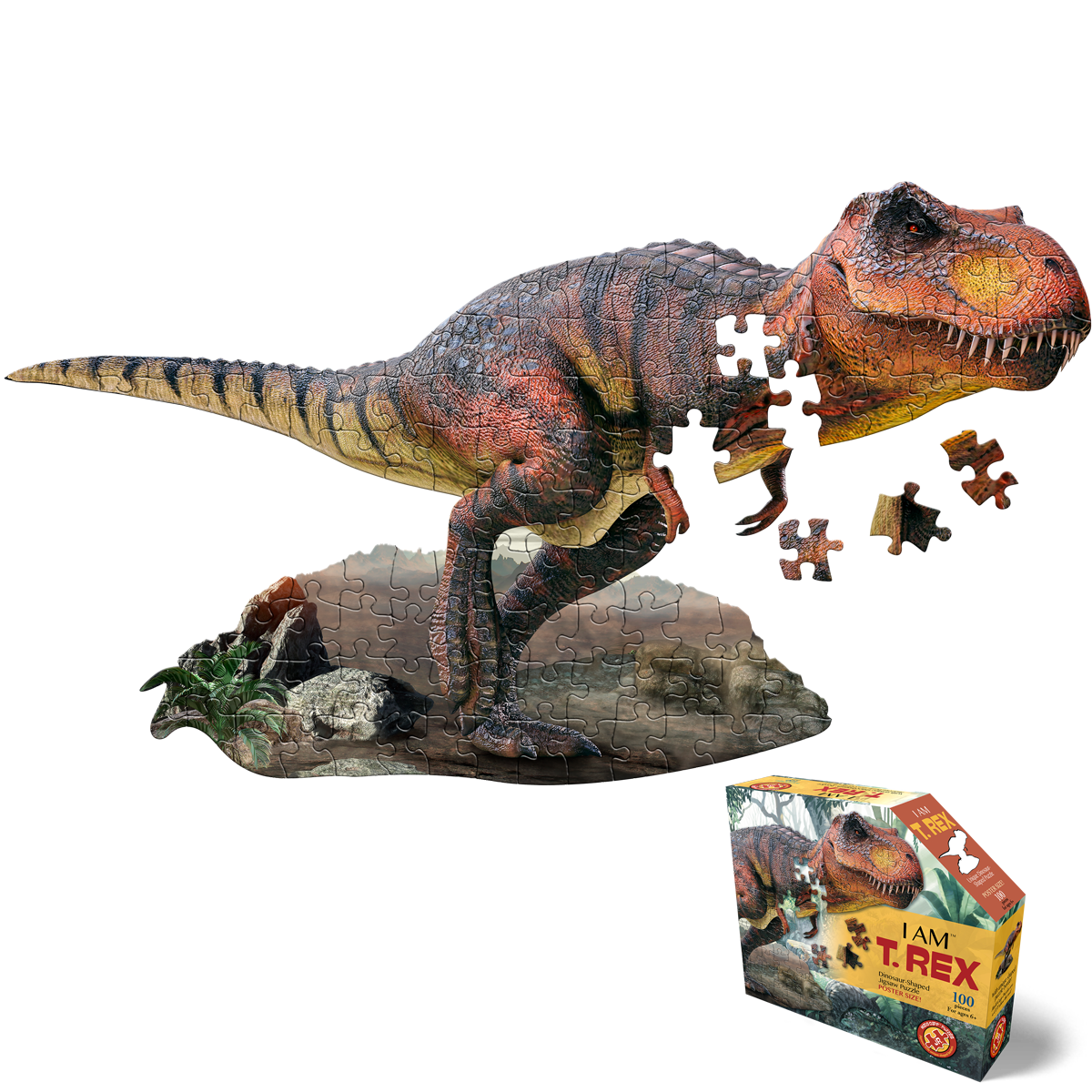 Madd Cap I Am T-Rex 100pc Puzzle