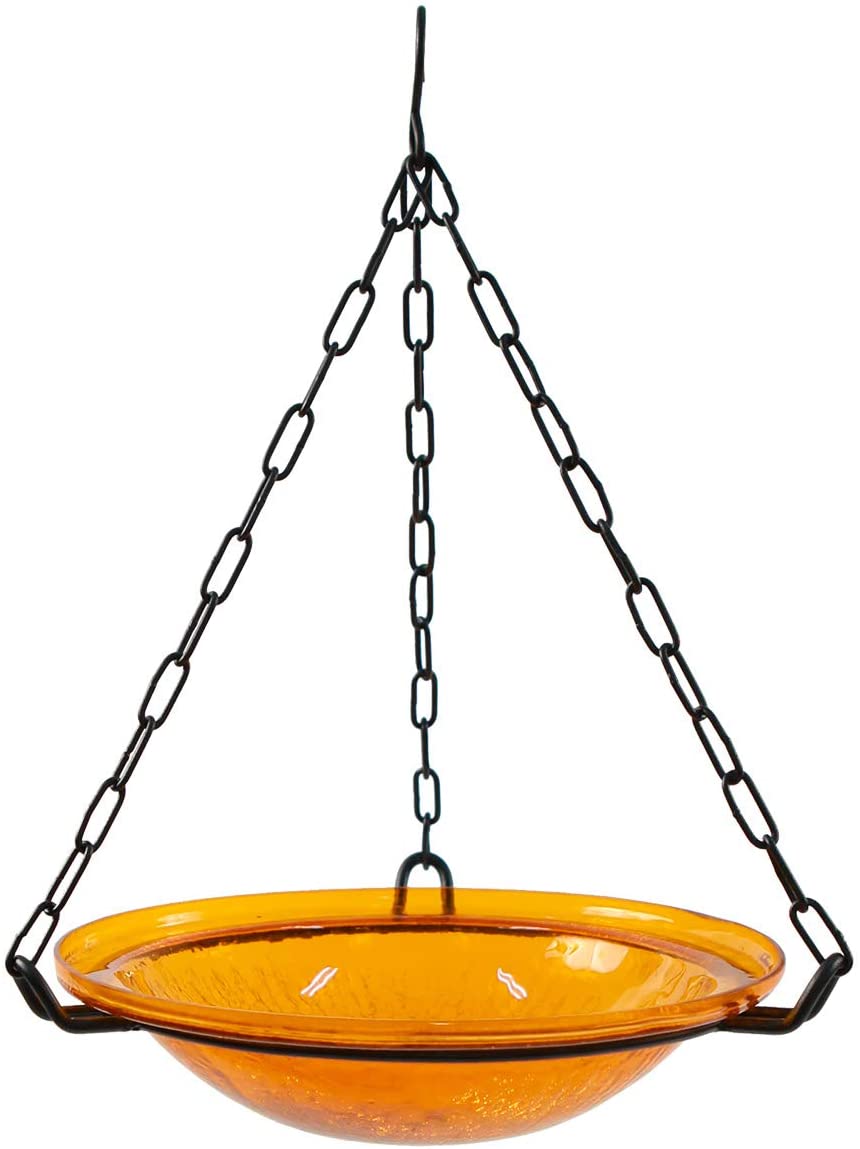 Mandarin Hanging Birdbath