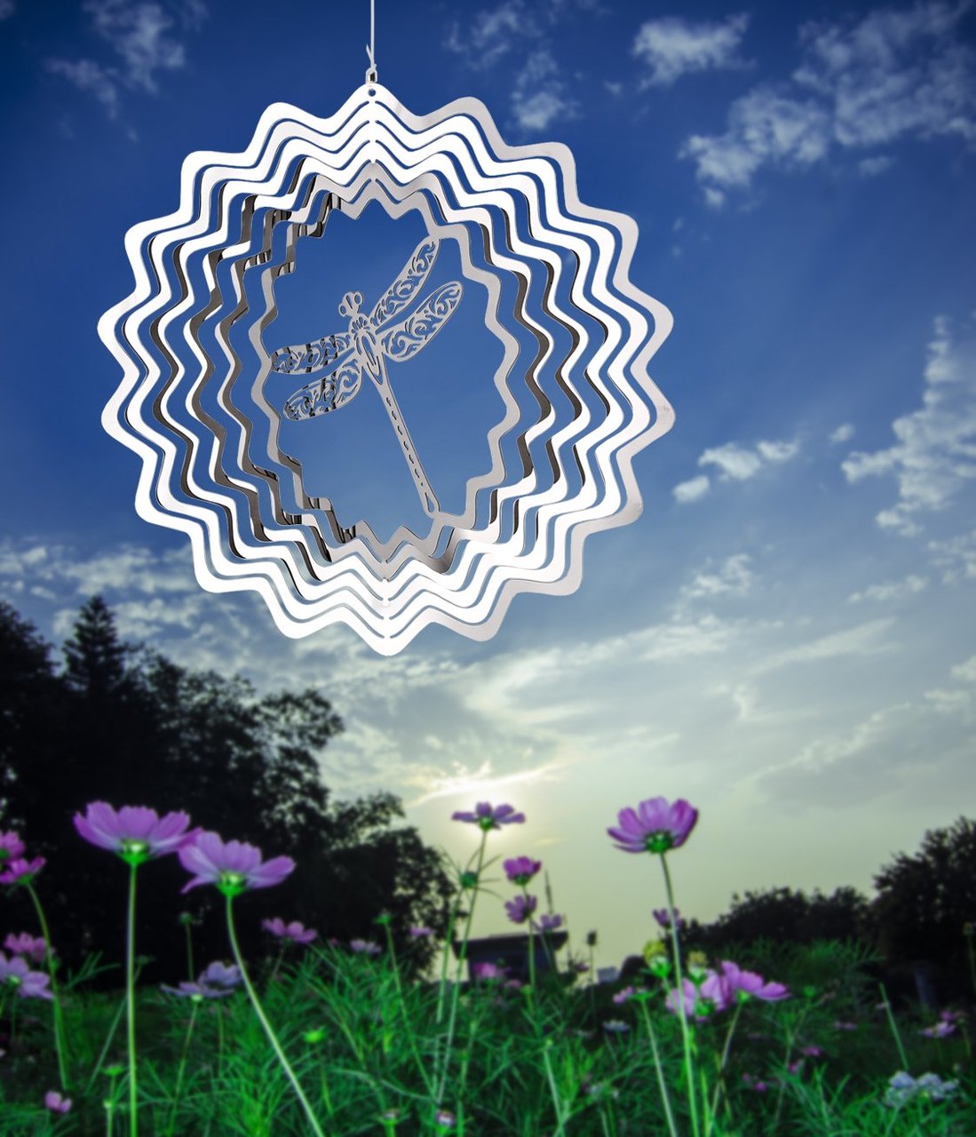 Shimmers Metal Dragonfly Sun Catcher