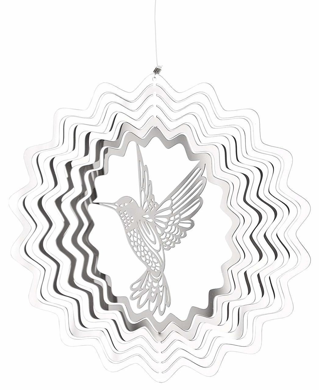Shimmers Metal Hummingbird Sun Catcher