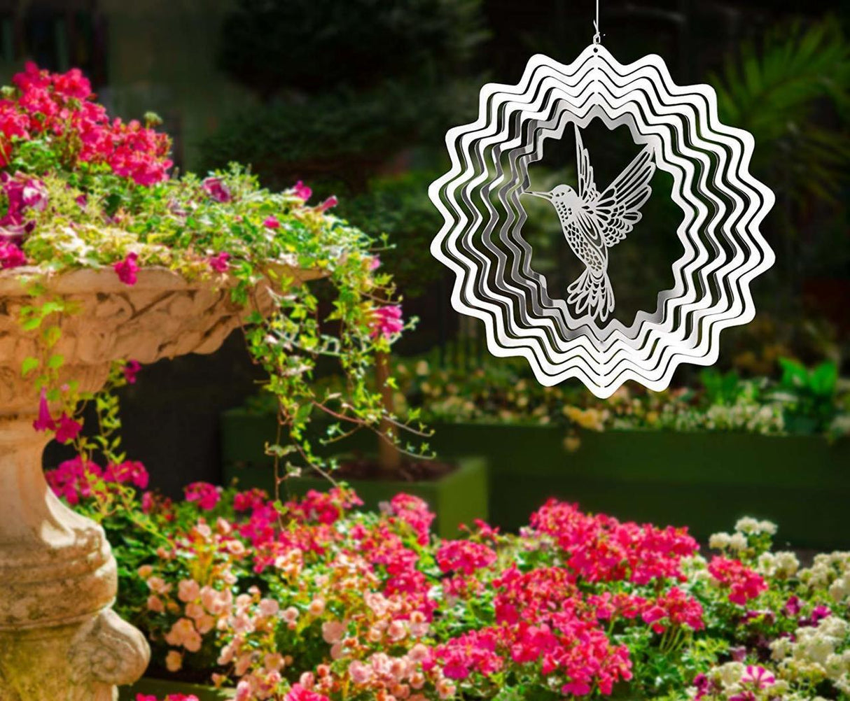 Shimmers Metal Hummingbird Sun Catcher