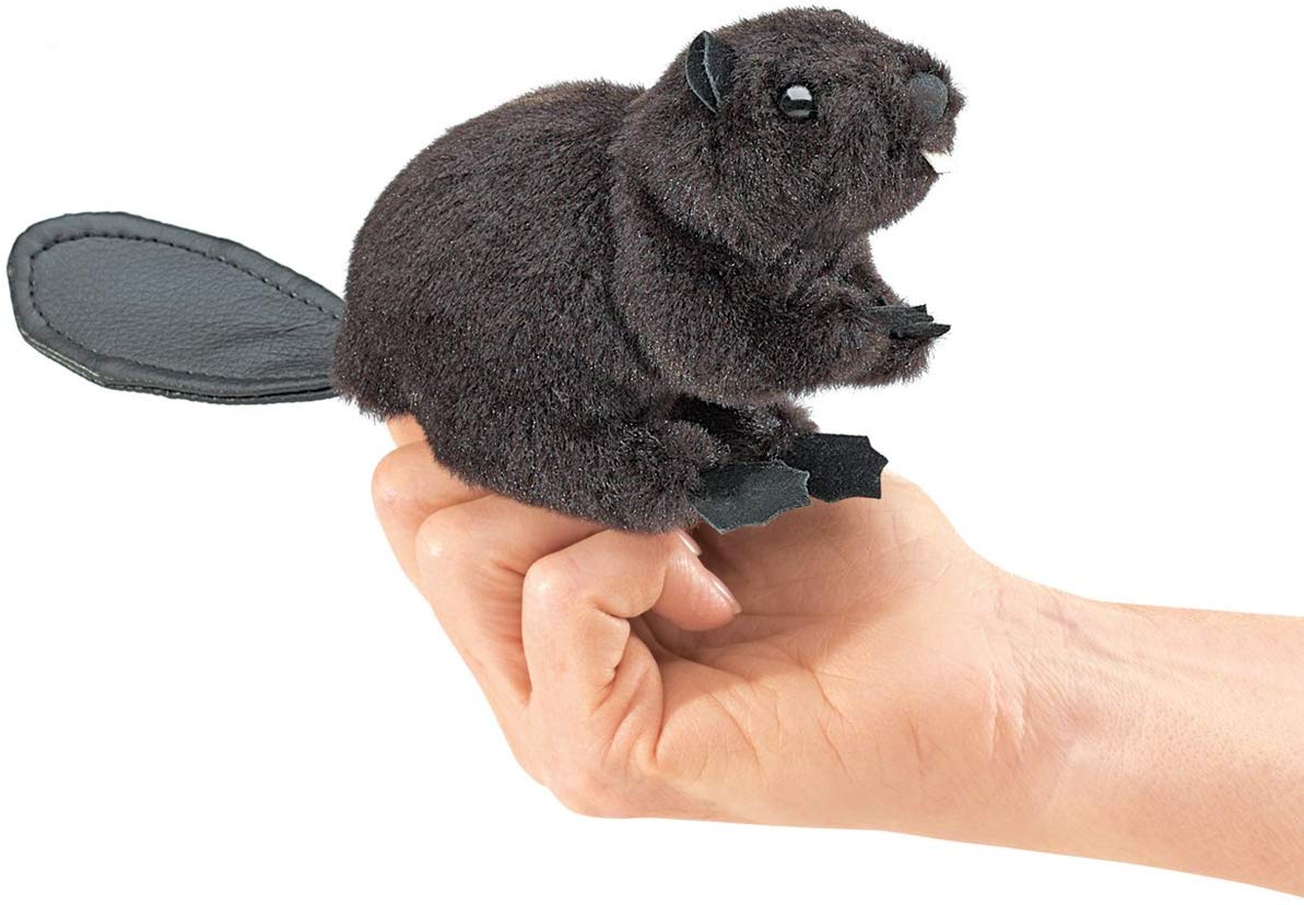 Mini Beaver Finger Puppet
