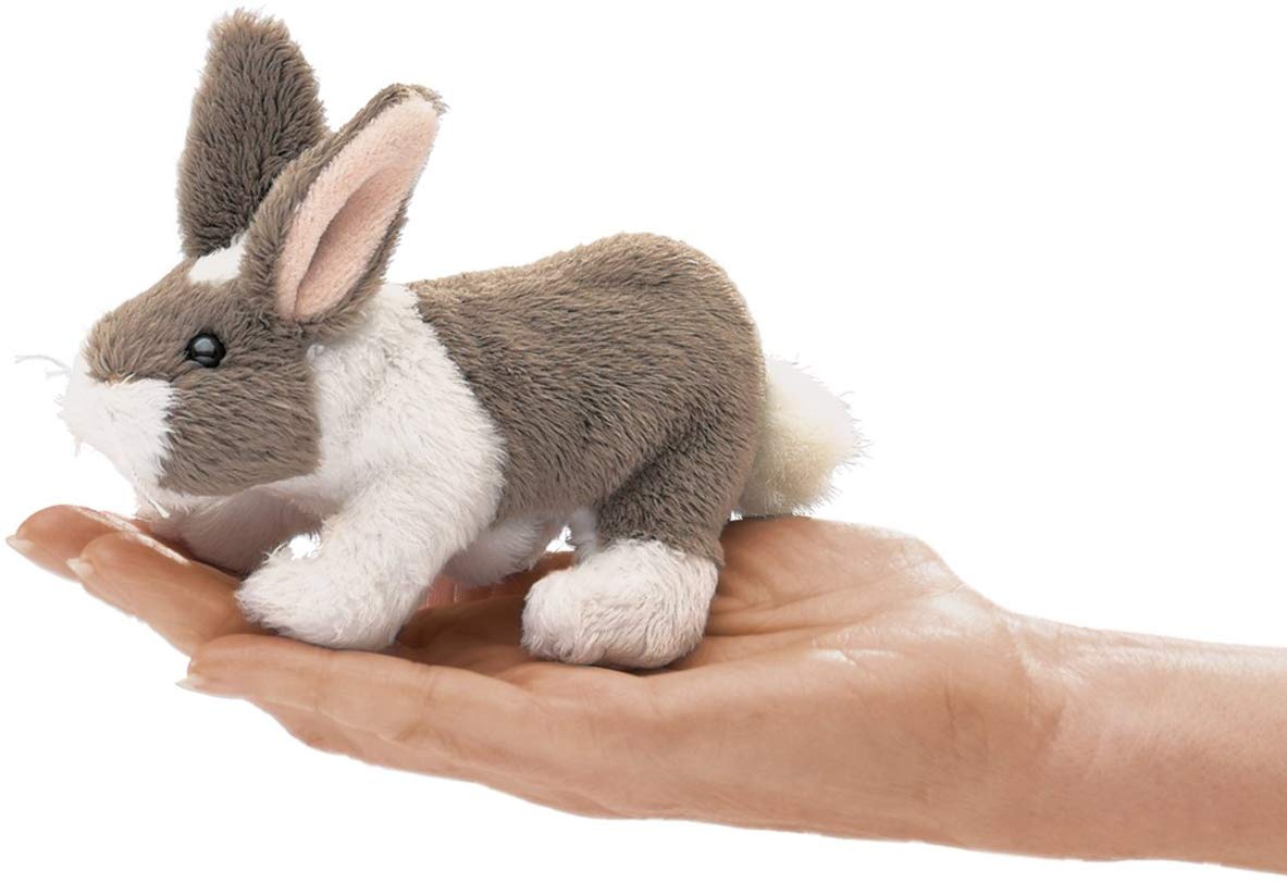 Mini Bunny Rabbit Finger Puppet