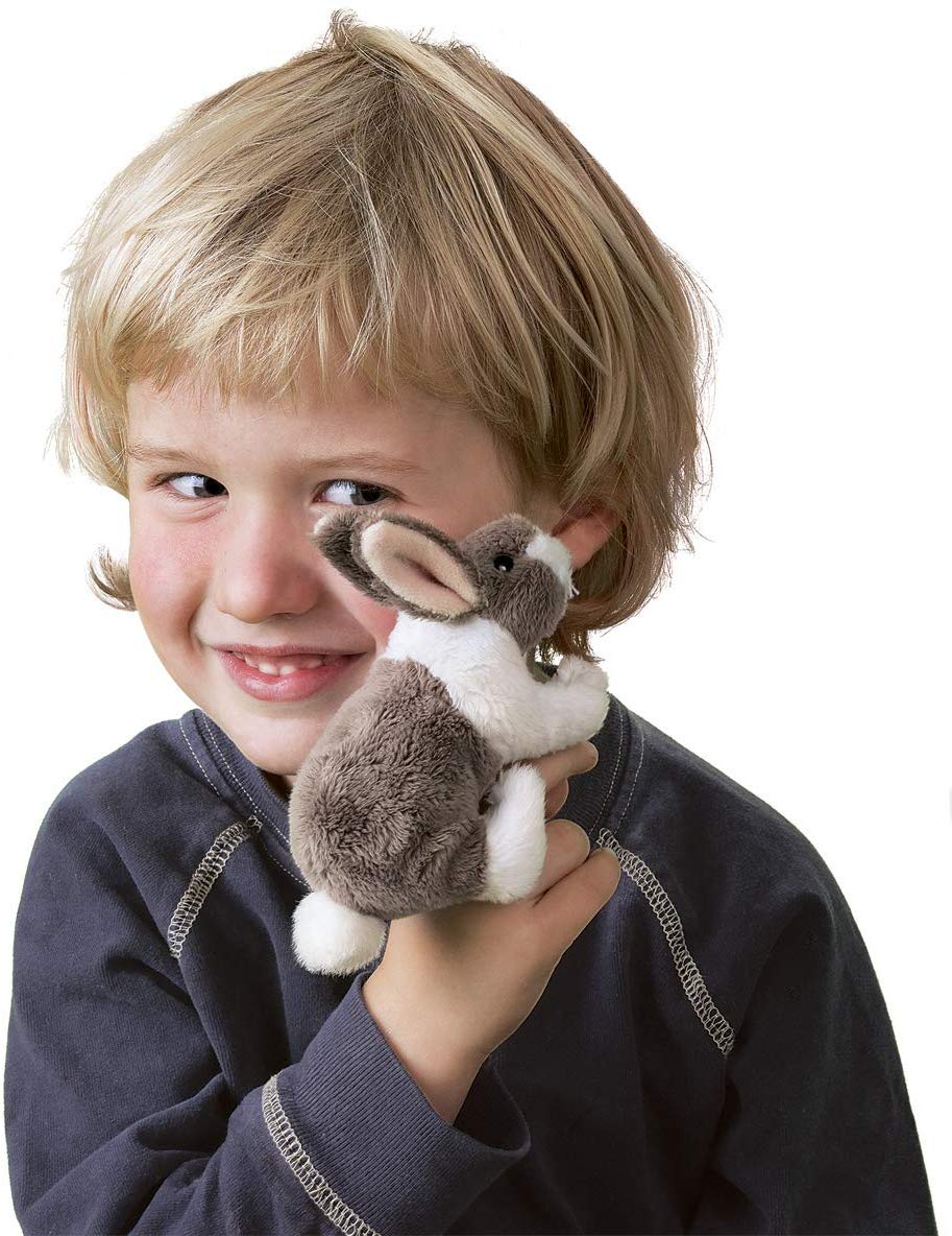 Mini Bunny Rabbit Finger Puppet