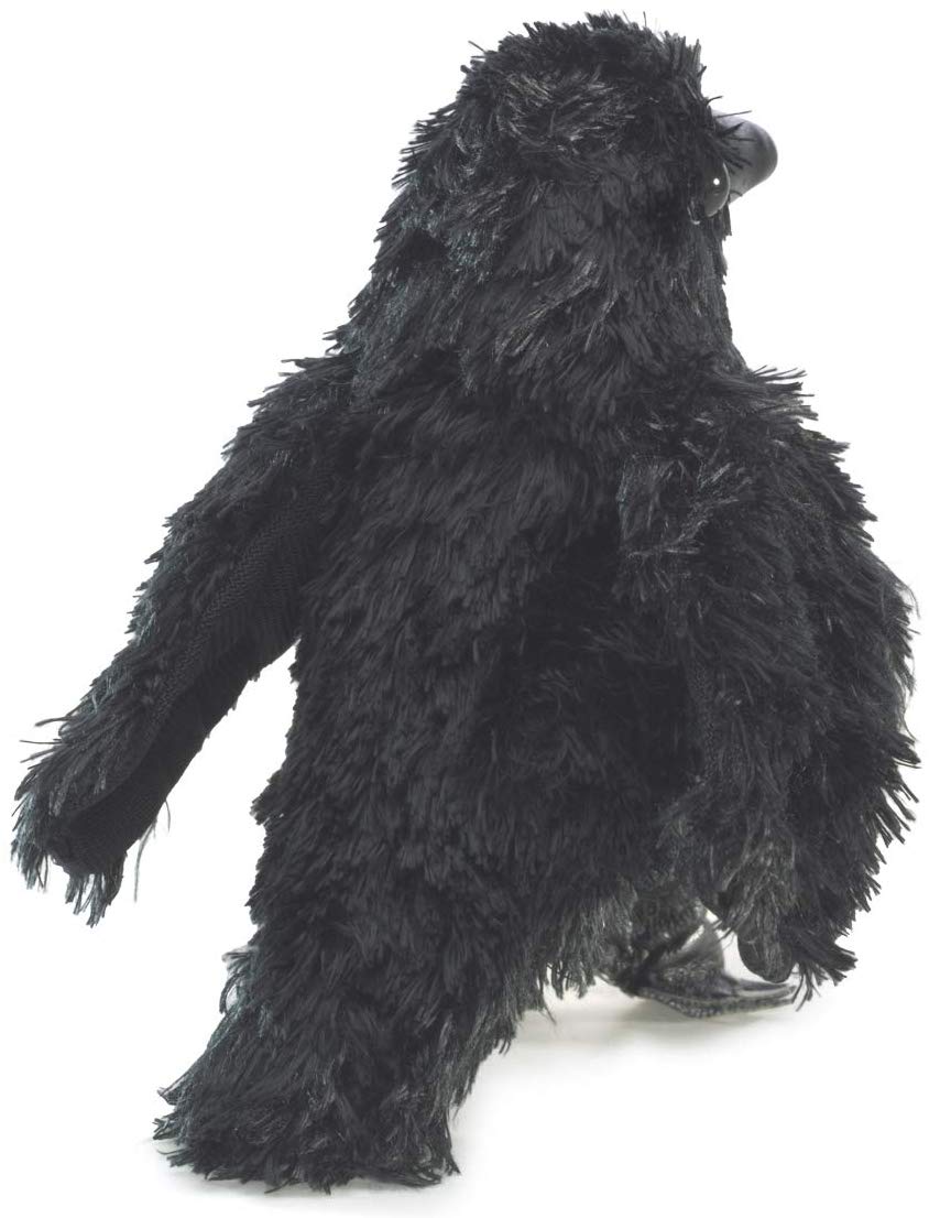 Mini Raven Finger Puppet