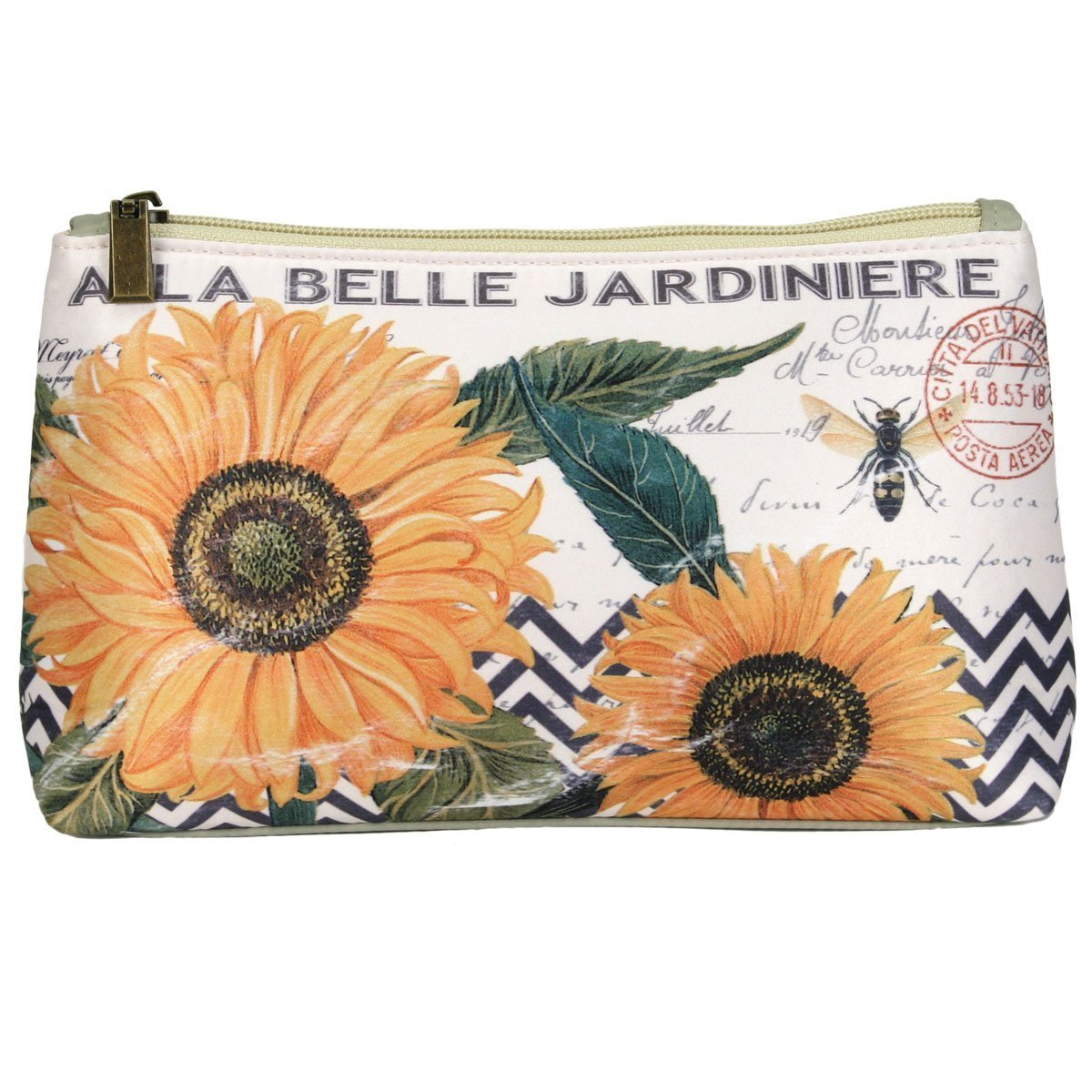 Modern Vintage Sunflower Purse