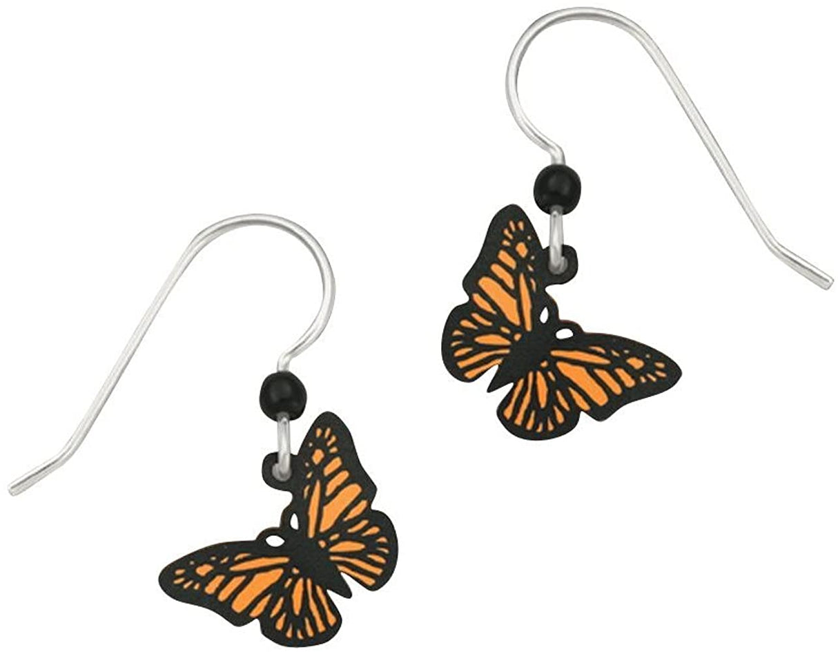 Monarch Hand Painted Earrings