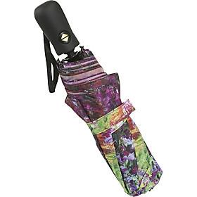 Monet "Garden" Reverse Close Folding Umbrella