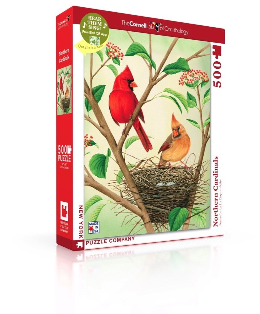 Northern Cardinals 500 Piece Jigsaw Puzzle