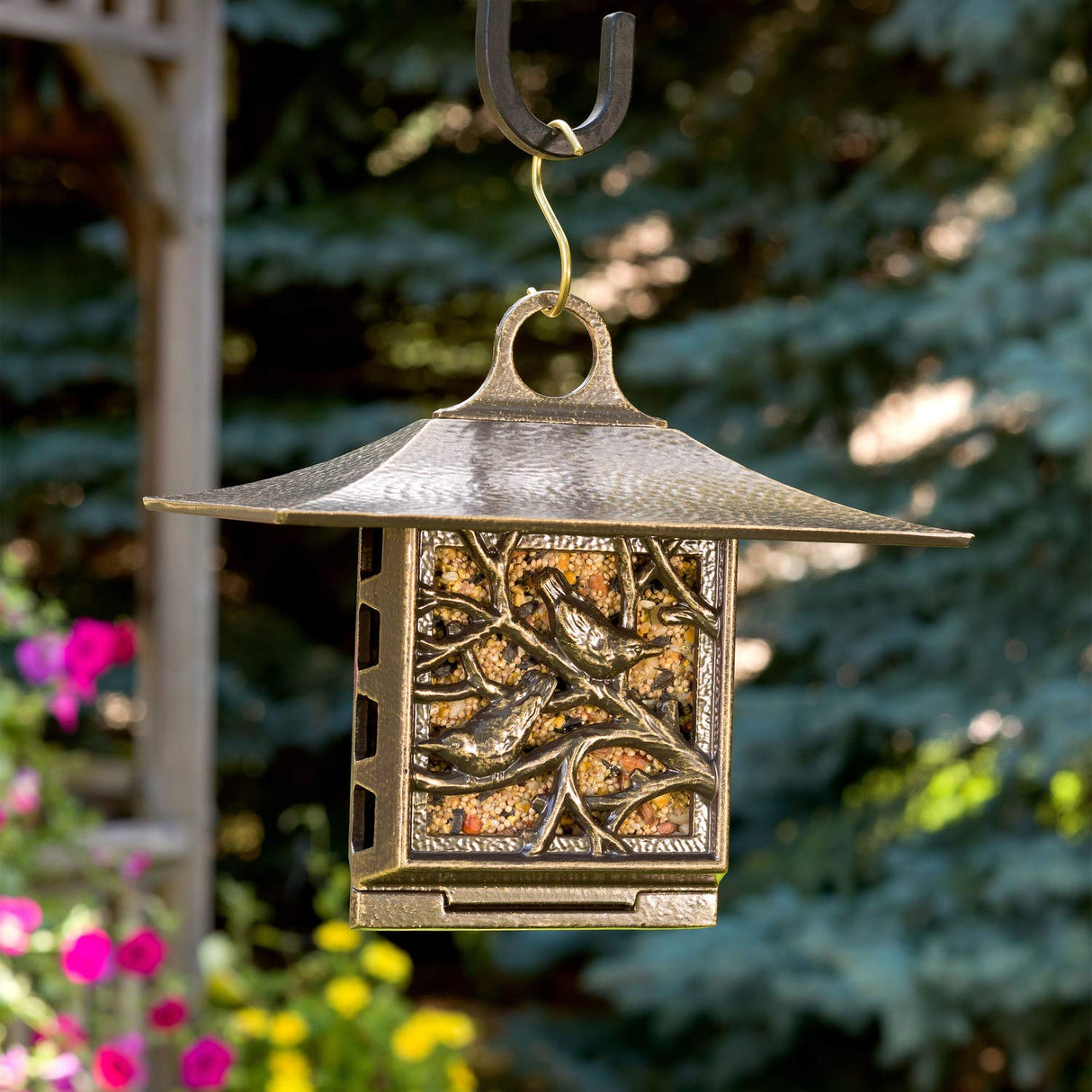 Nuthatch Suet Feeder, French Bronze