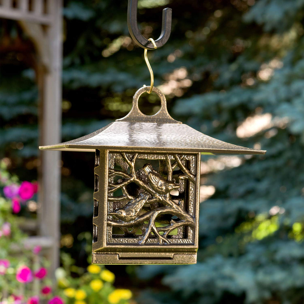 Nuthatch Suet Feeder, French Bronze