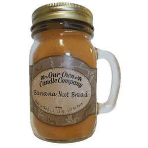 Banana Nut Bread Mason Jar Soy Candle