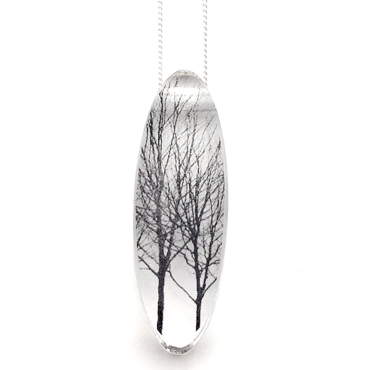 Oval Tree Pendant