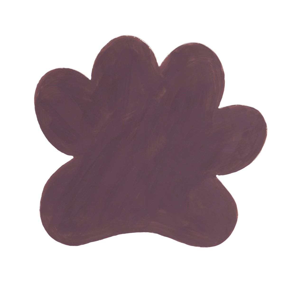 Paw Shaped Pet Memorial Garden Stone, 11 Inch