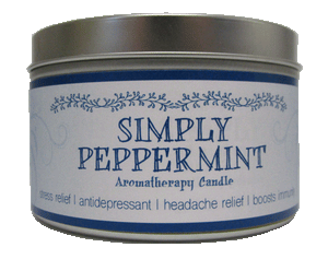 Peppermint Aroma Therapy Candle
