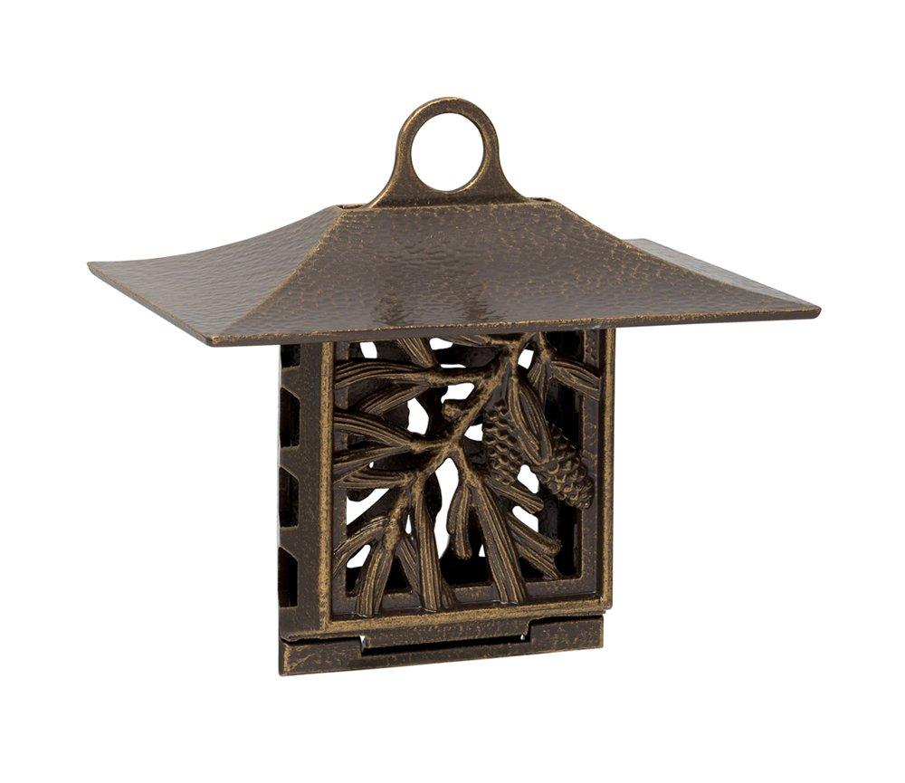 Pinecone Suet Feeder, French Bronze