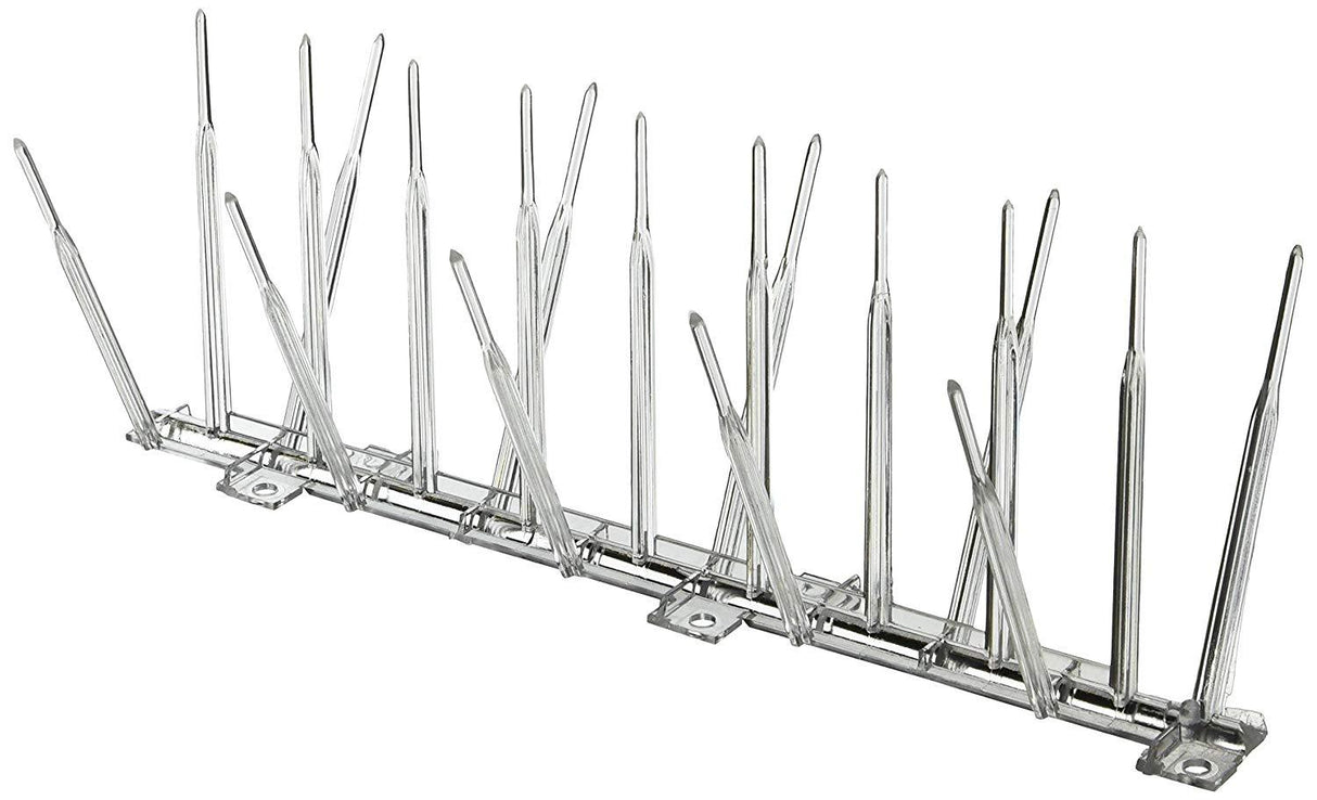 Plastic Bird Spikes, 20 ft L, 5 In W