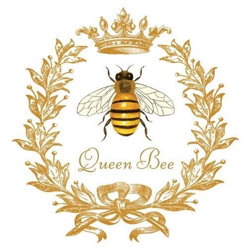 Queen Bee Flour Sack Towels, Set of 2