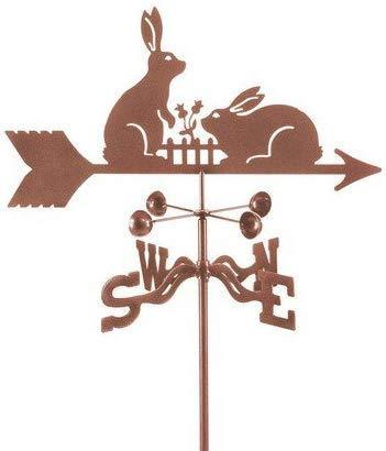 Rabbit with Fence Weathervane