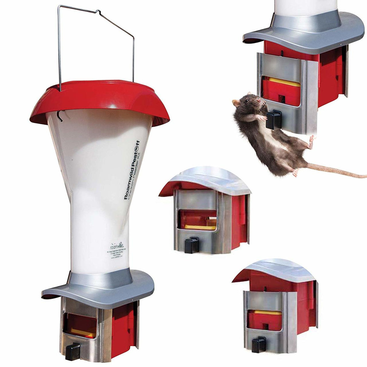 Roamwild PestOff Rat Proof Chicken Feeder
