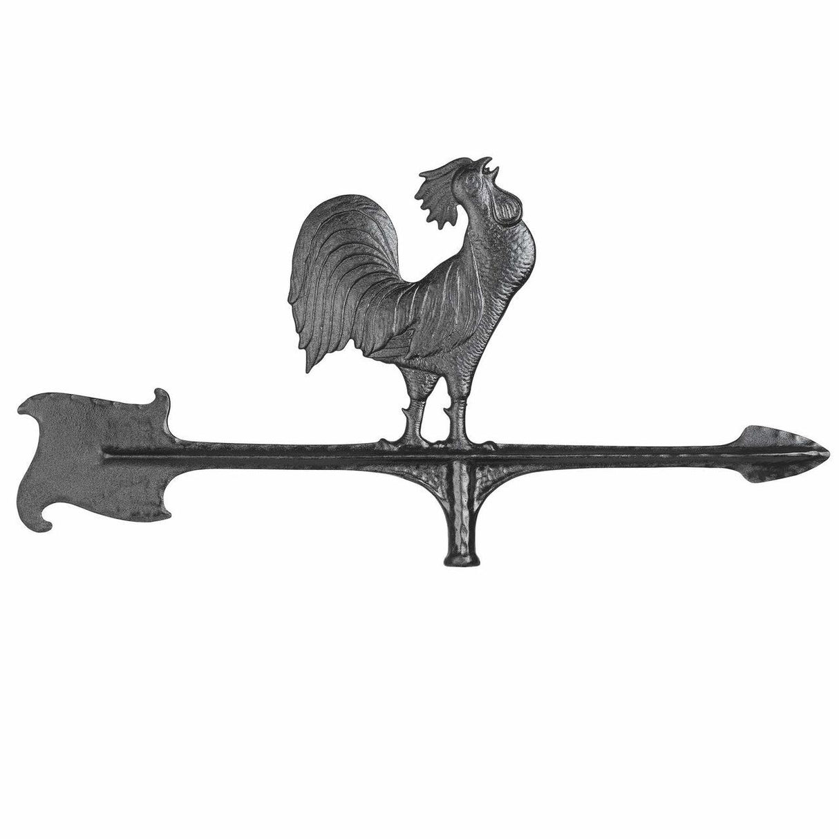 Rooster Accent Weathervane, 30-Inch, Black