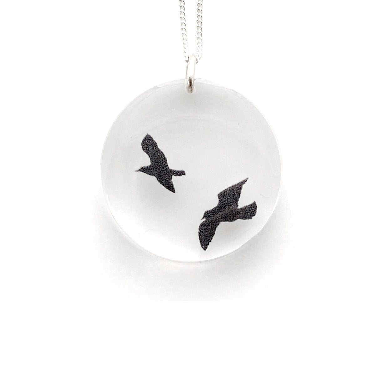 Round Birds Pendant