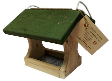 Small Cedar EZ Fill FlyThru Feeder, Green