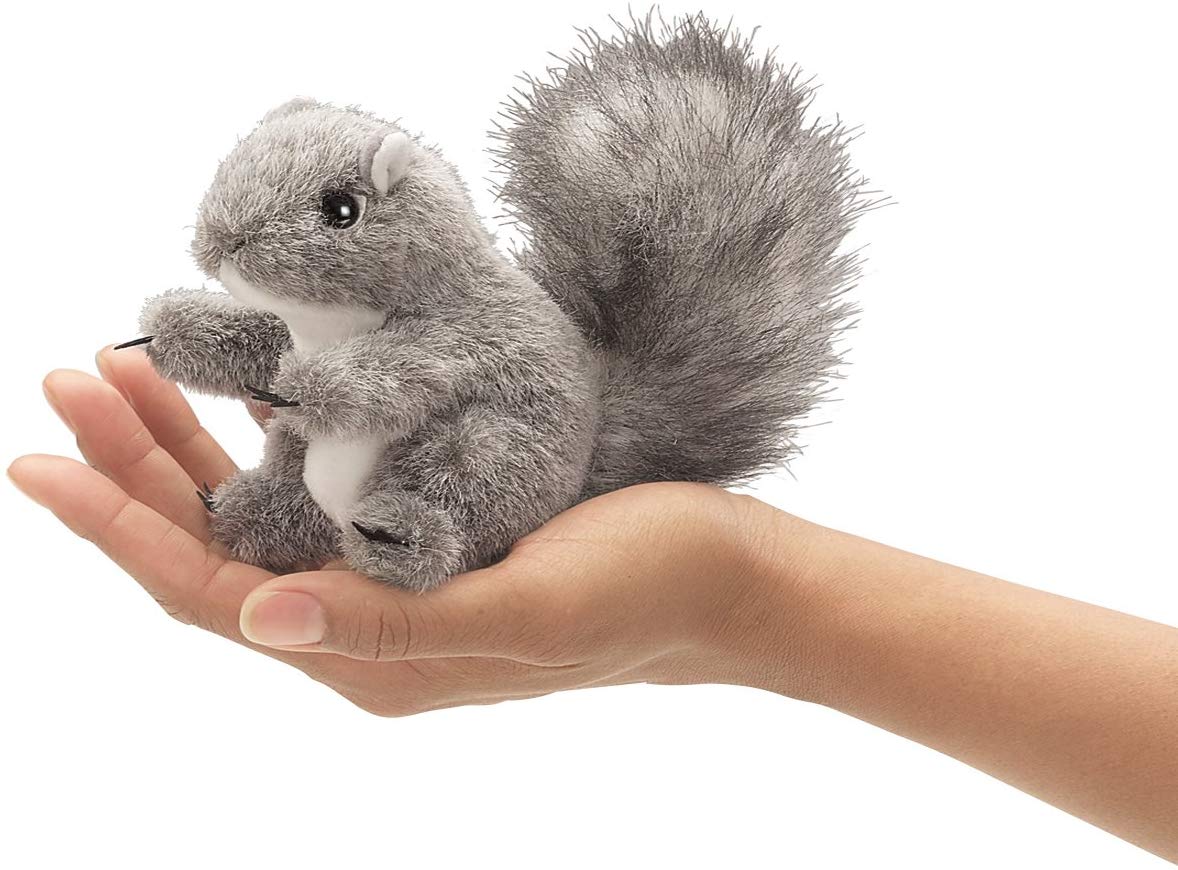 Squirrel Finger Puppet
