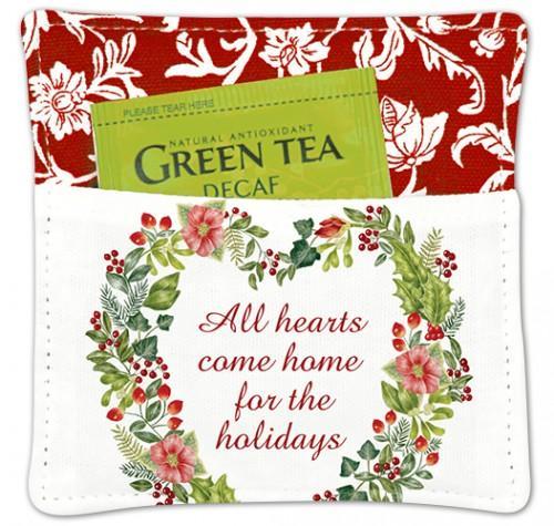 Tea Mug Mat, All Hearts