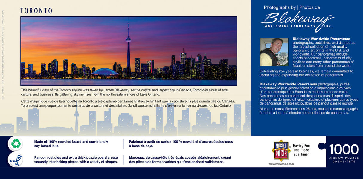Toronto Panoramic 1000pc Puzzle