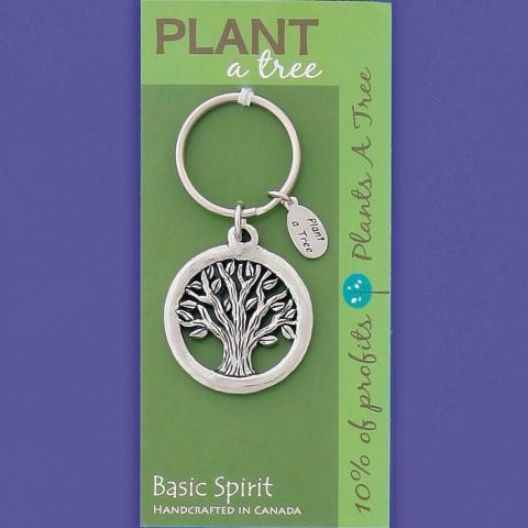 Tree Plant A Tree Contribution Key Chain