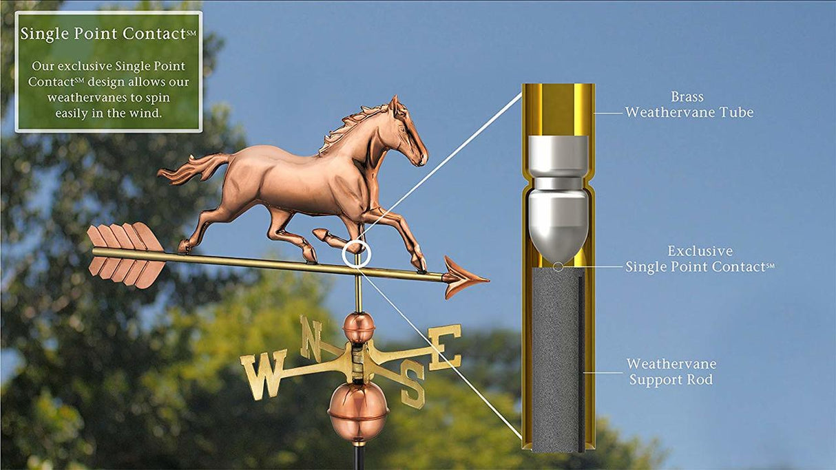 Trotting Horse Weathervane