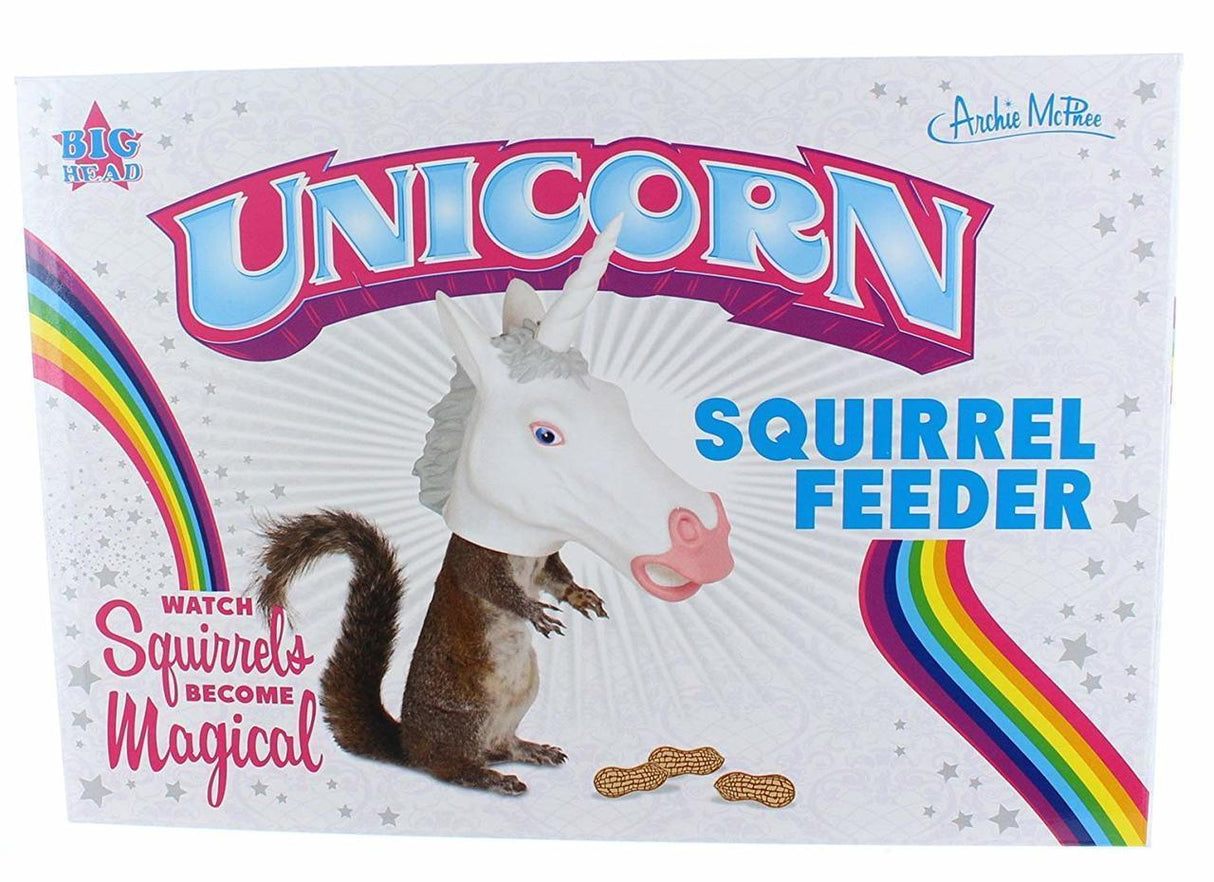 Unicorn Head Squirrel Feeder