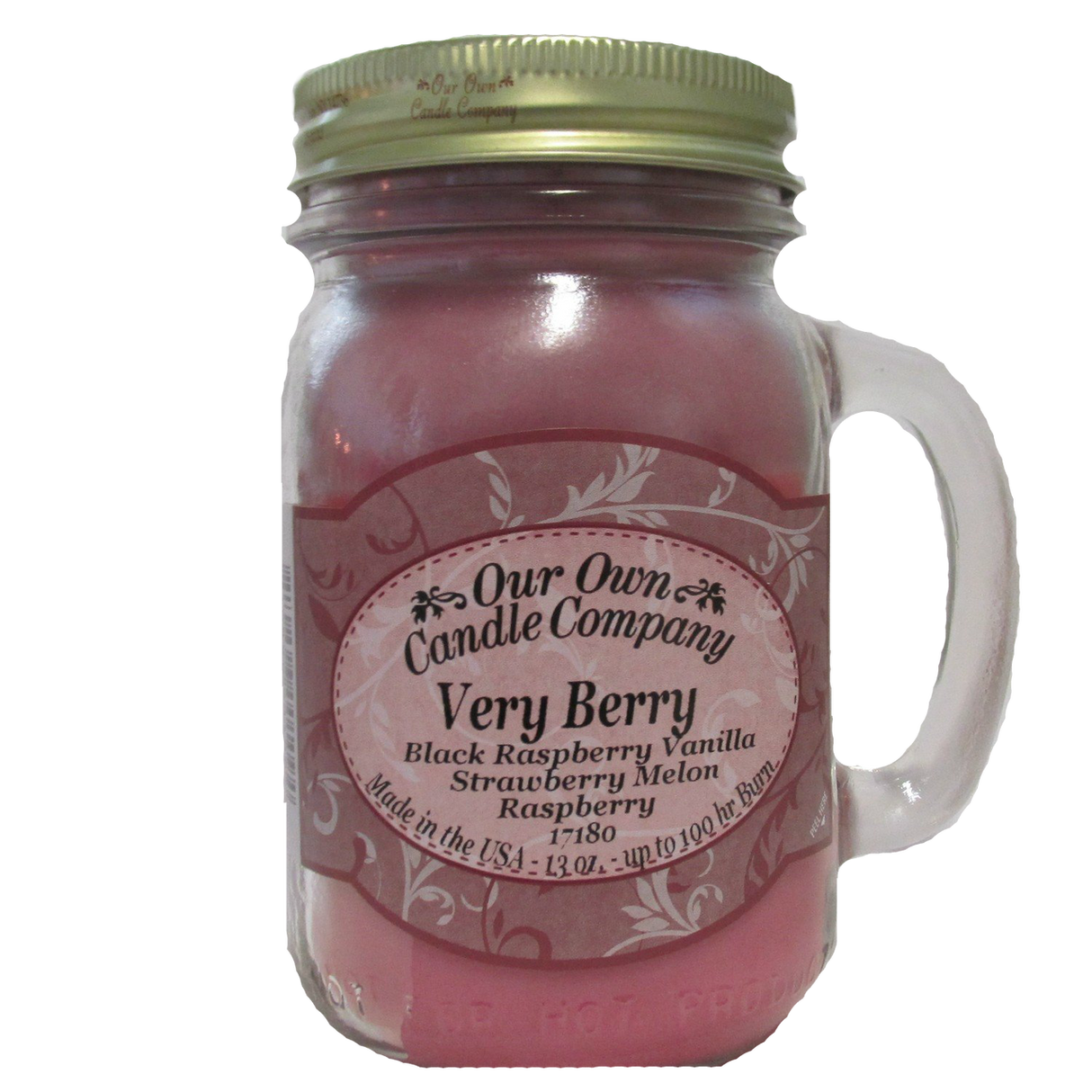 Very Berry Triple Mason Candle