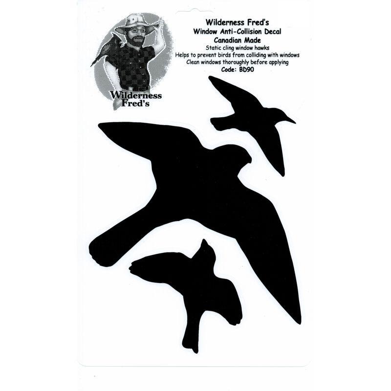 Wilderness Fred's Window Anti-Collision Decal