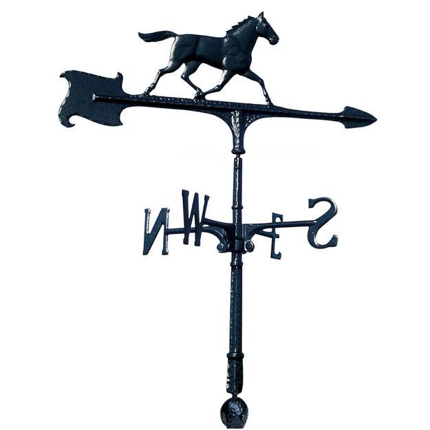 Black Horse 30"" Accent Weathervane
