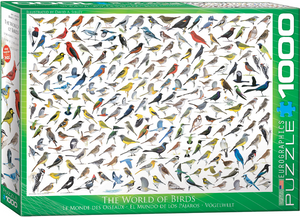 The World of Birds by David Sibley, 1000-Piece