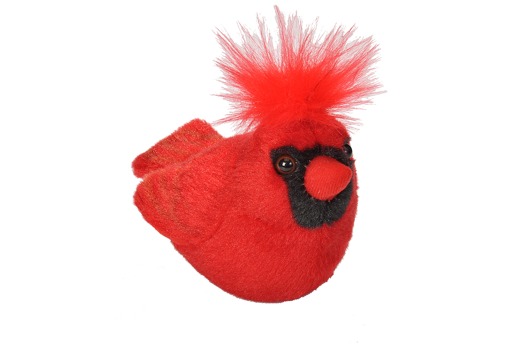 Audubon II Singing Plush Bird - Northern Cardinal