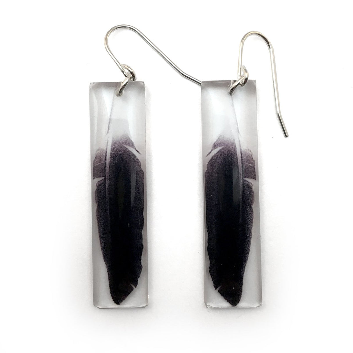 Tall Feather Earrings