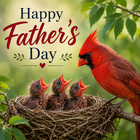Father's Day in the Bird World: Celebrating Hardworking Bird Dads