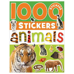 1000 Stickers Animals Book