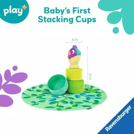 3-in-1 Stacking Cups, Bird's Nest