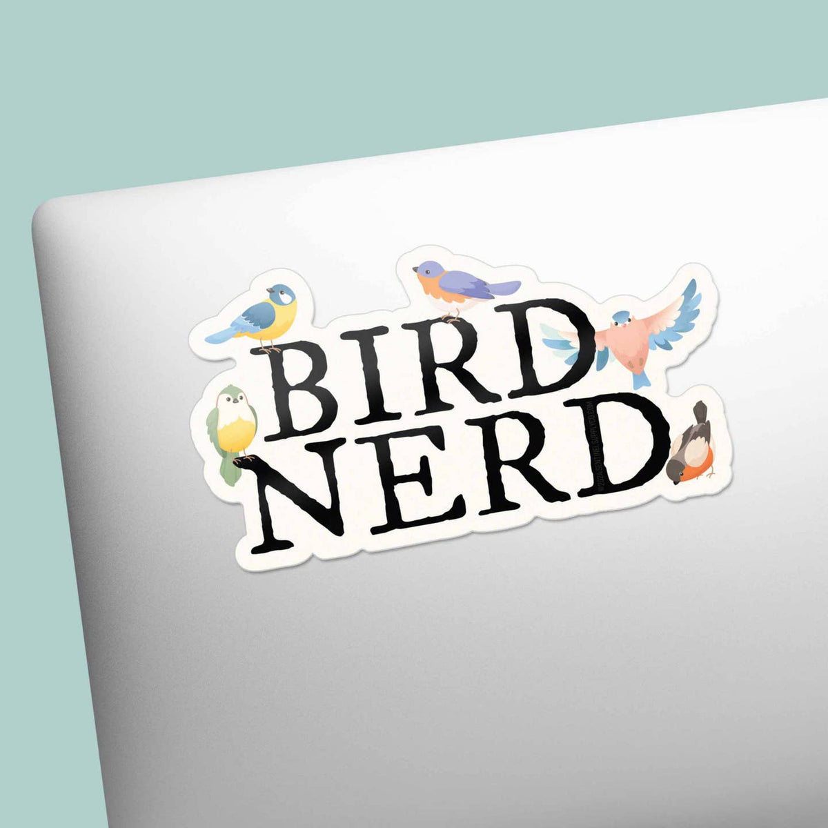 Bird Nerd Birdwatching Vinyl Sticker
