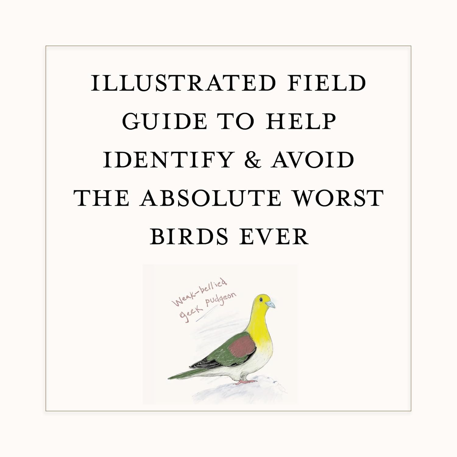 A Dumb Birds Field Guide to the Worst Birds Ever – Urban Nature Store