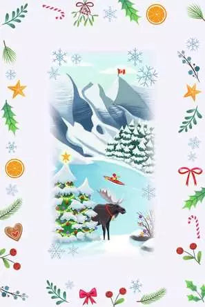 Advent Calendar 54 Pieces Christmas Puzzle