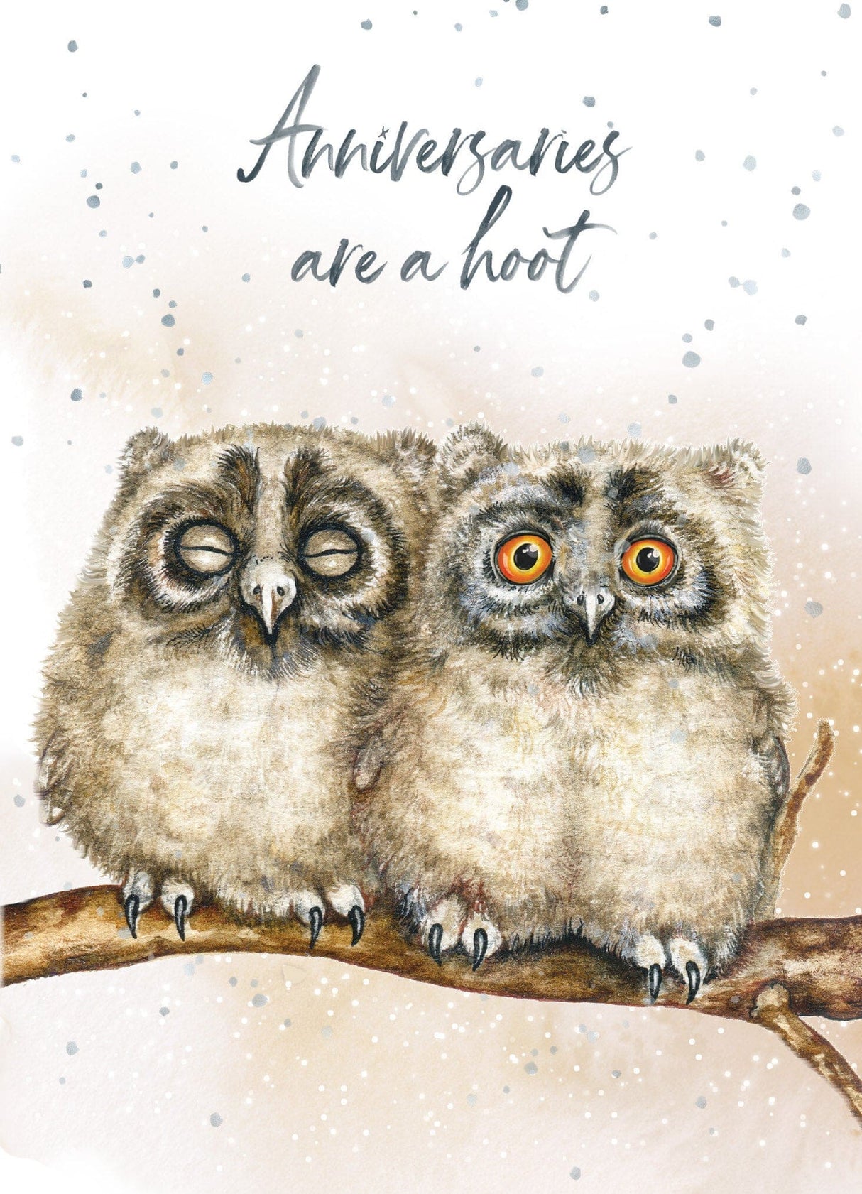 Anniversary Hoot Card