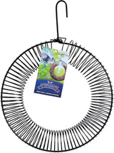Armstrong Wreath-Shaped Peanut Coil Feeder, Black